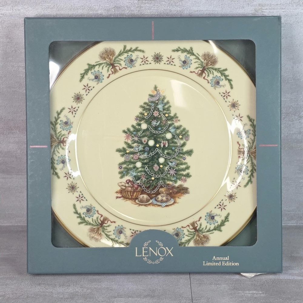1994 Lenox Christmas Trees Around the World Poland 4th Limited Edition USA Made